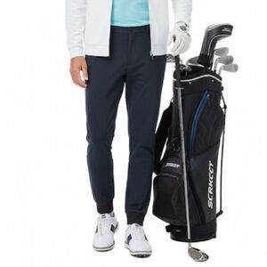 Ben Sherman Men's NWTs Navy Blue Textured Performance Golf Joggers Size XL